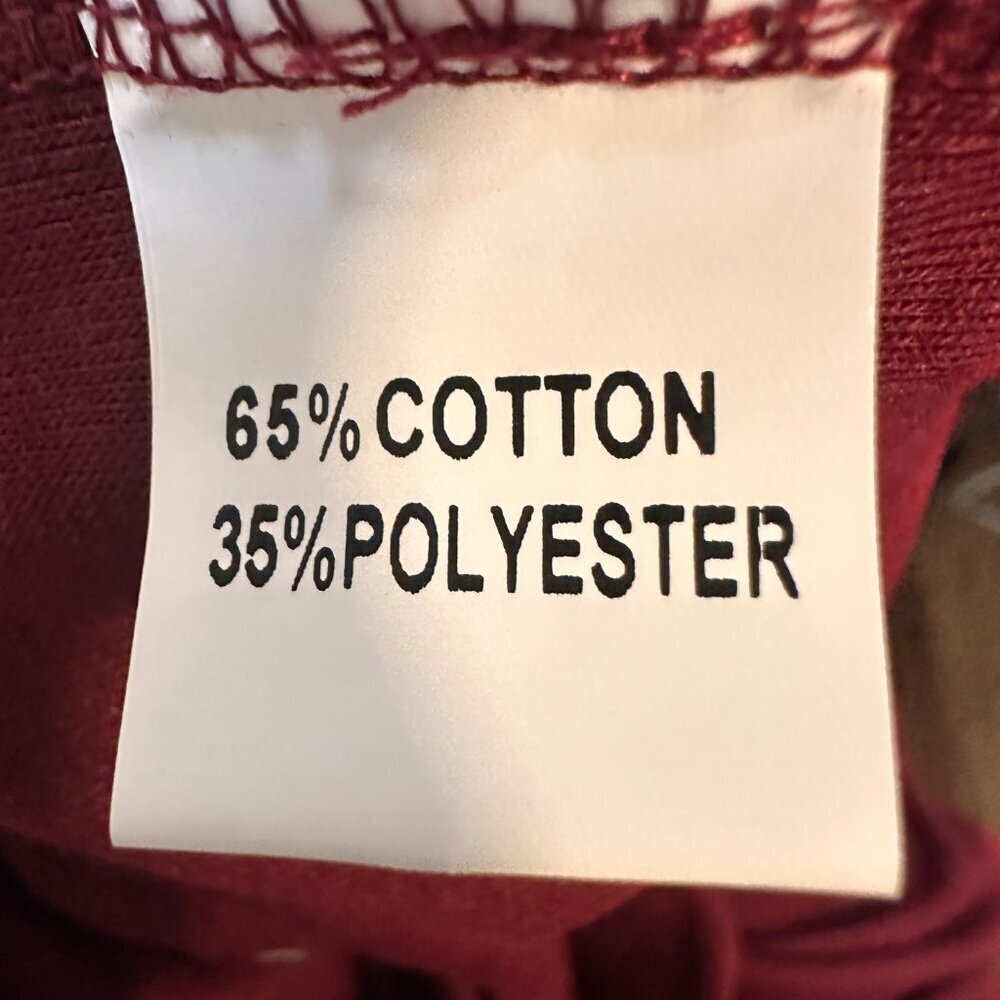 3/$30 Womens long sleeve tops casual (wine/grey) 2 colors - Picture 7 of 16
